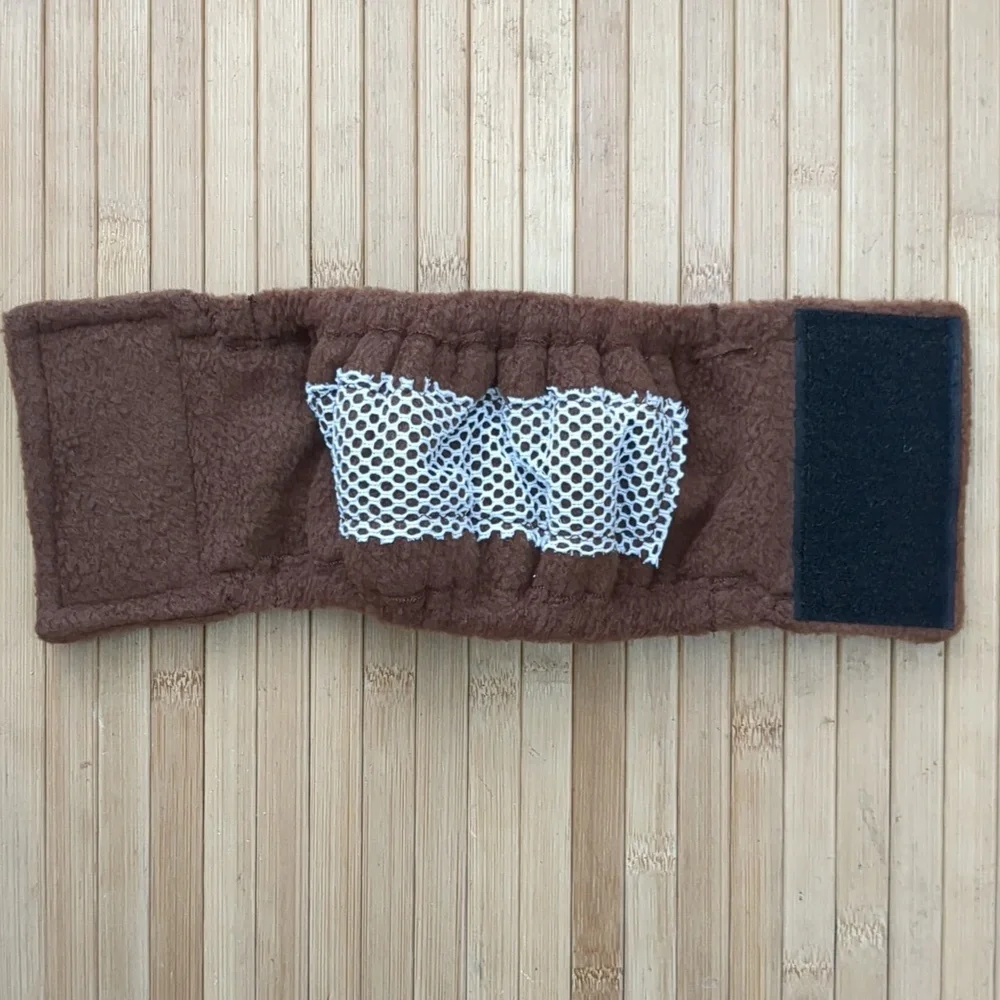 Male Dog Puppy Belly Bands Diapers, Set of 5, Super Soft Fleece, NEW, Size Small